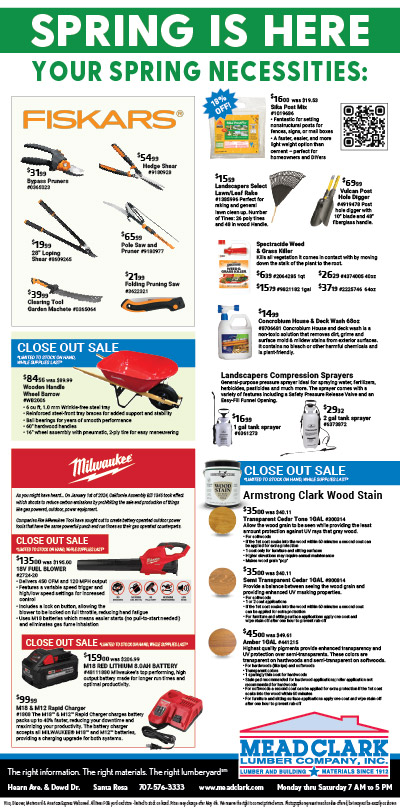 milgard sale ad