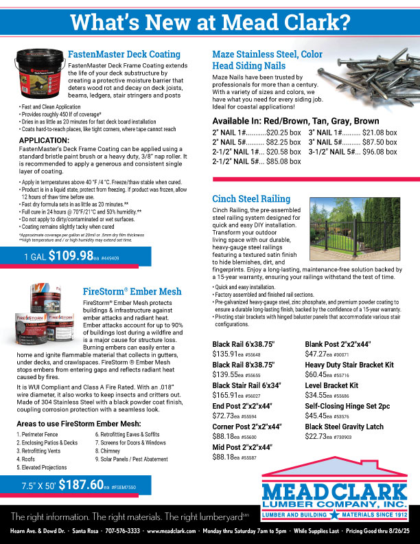 milgard sale flyer