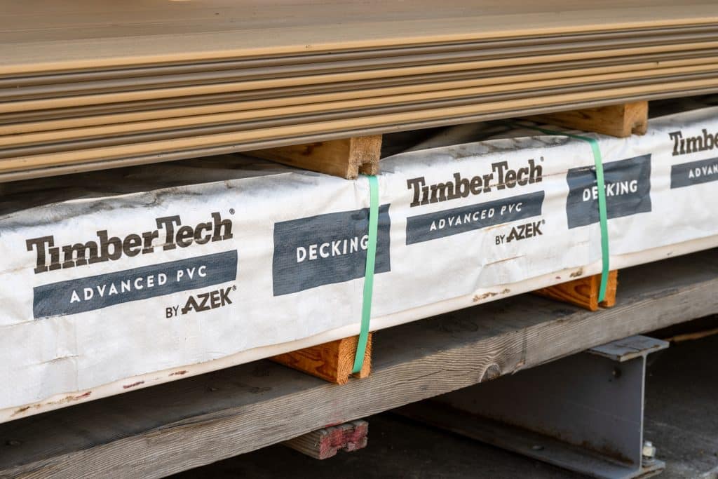 TimberTech decking materials