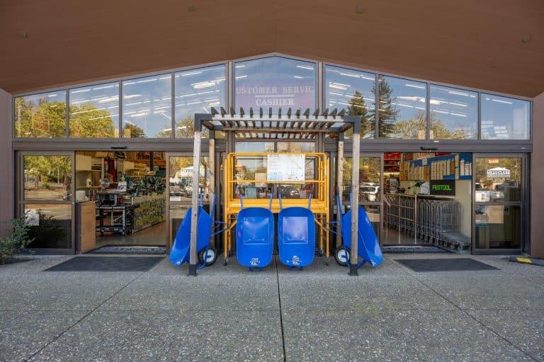 The front of the Mead Clark store