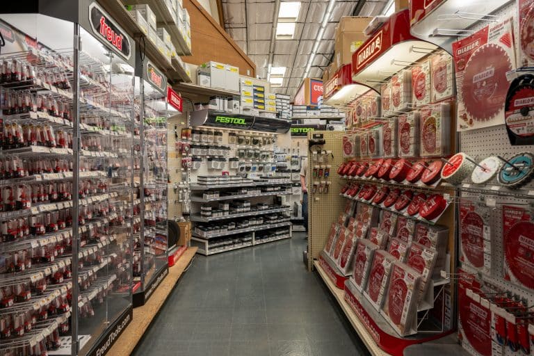 Power tool section in Mead Clark