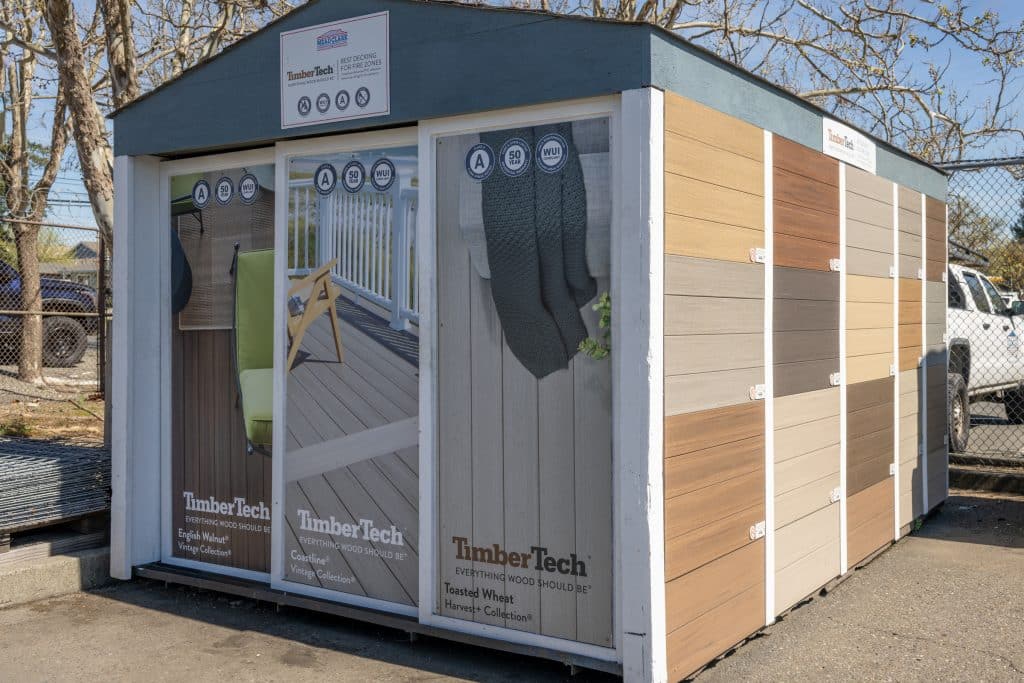 TimberTech decking selection